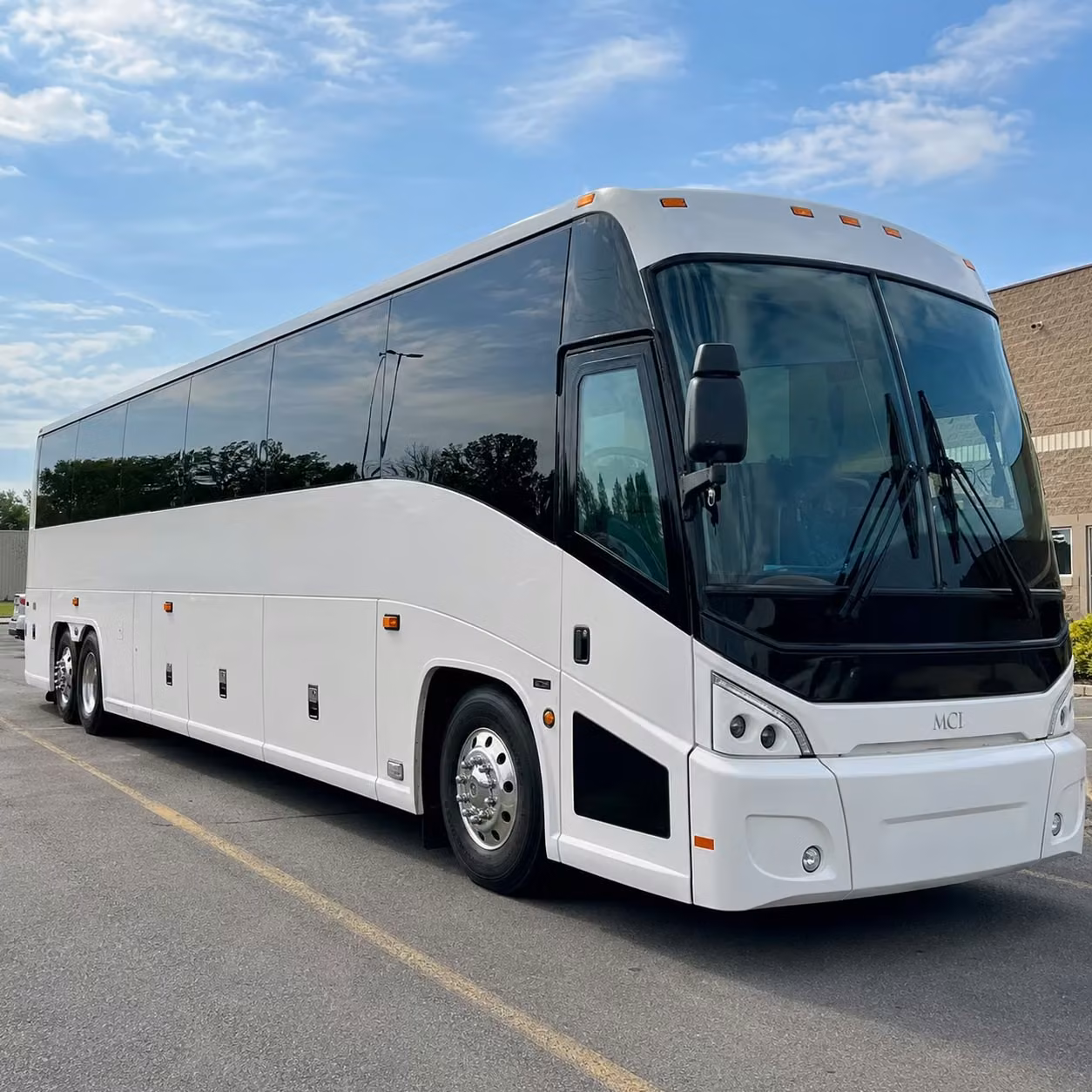 56 passenger charter bus