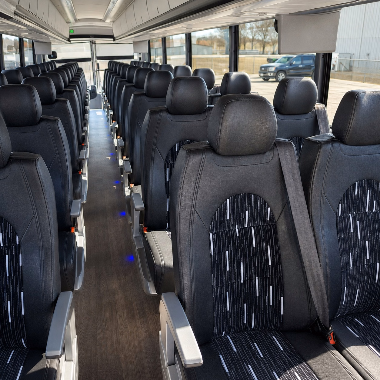 colorado springs charter bus interior gallery