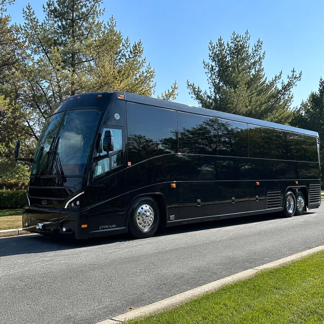 colorado springs charter bus rental exterior