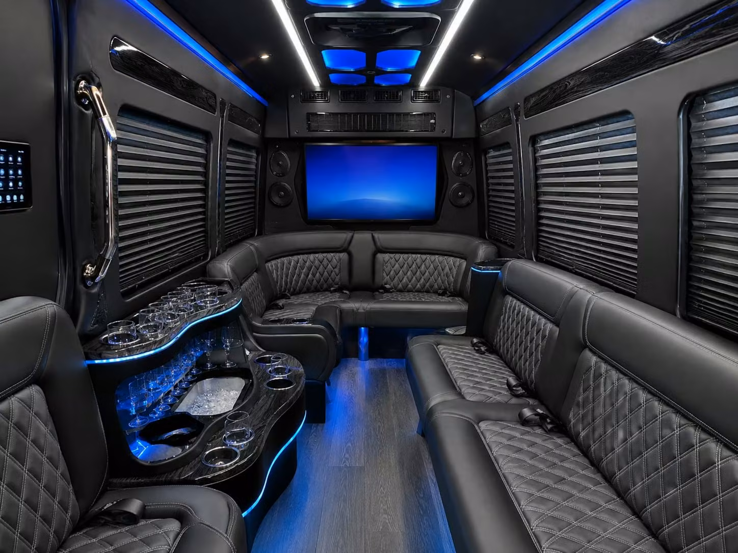 sprinter limousine inside
