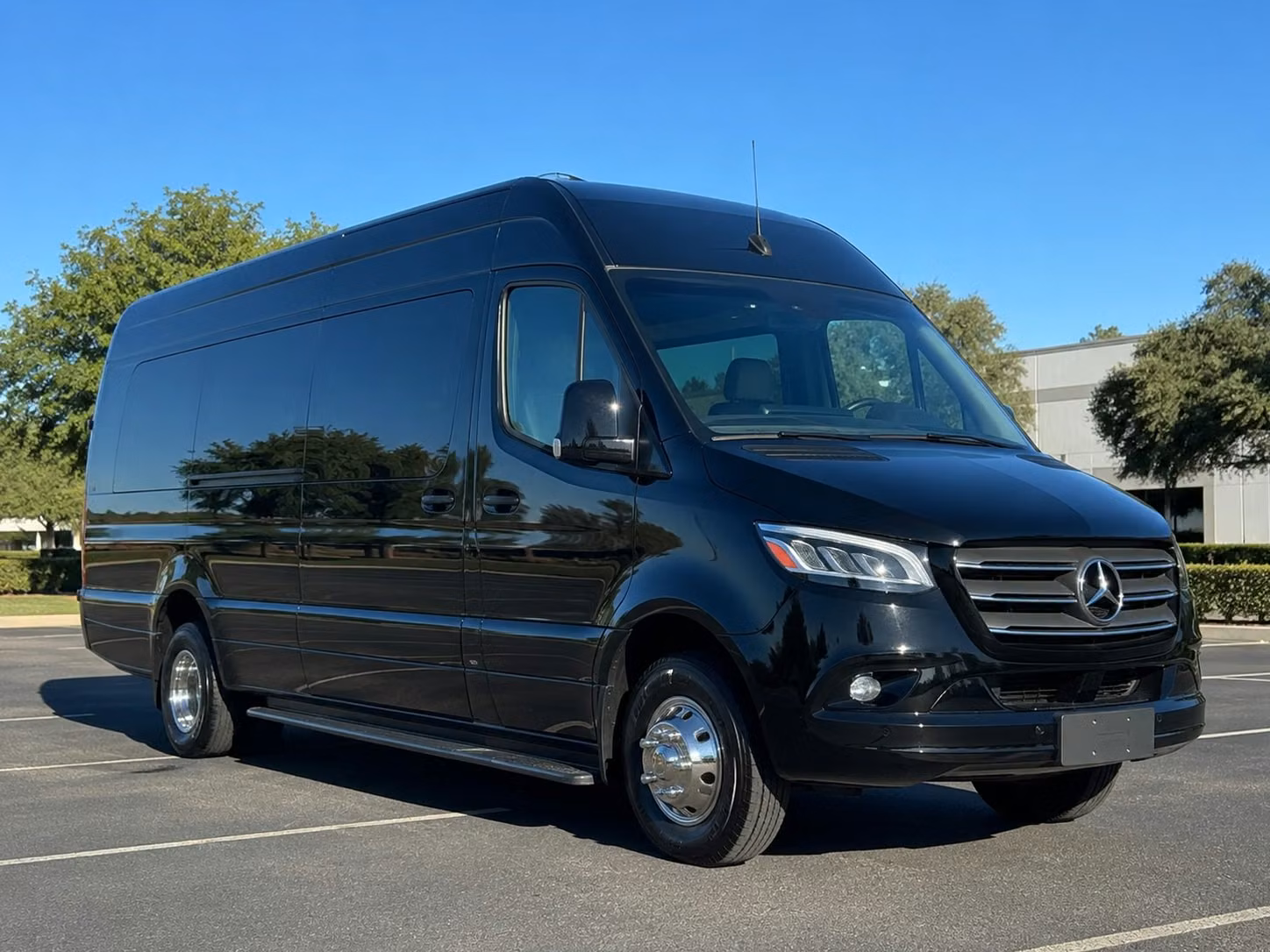 sprinter vans and minibuses for colorado springs bridal party transportation